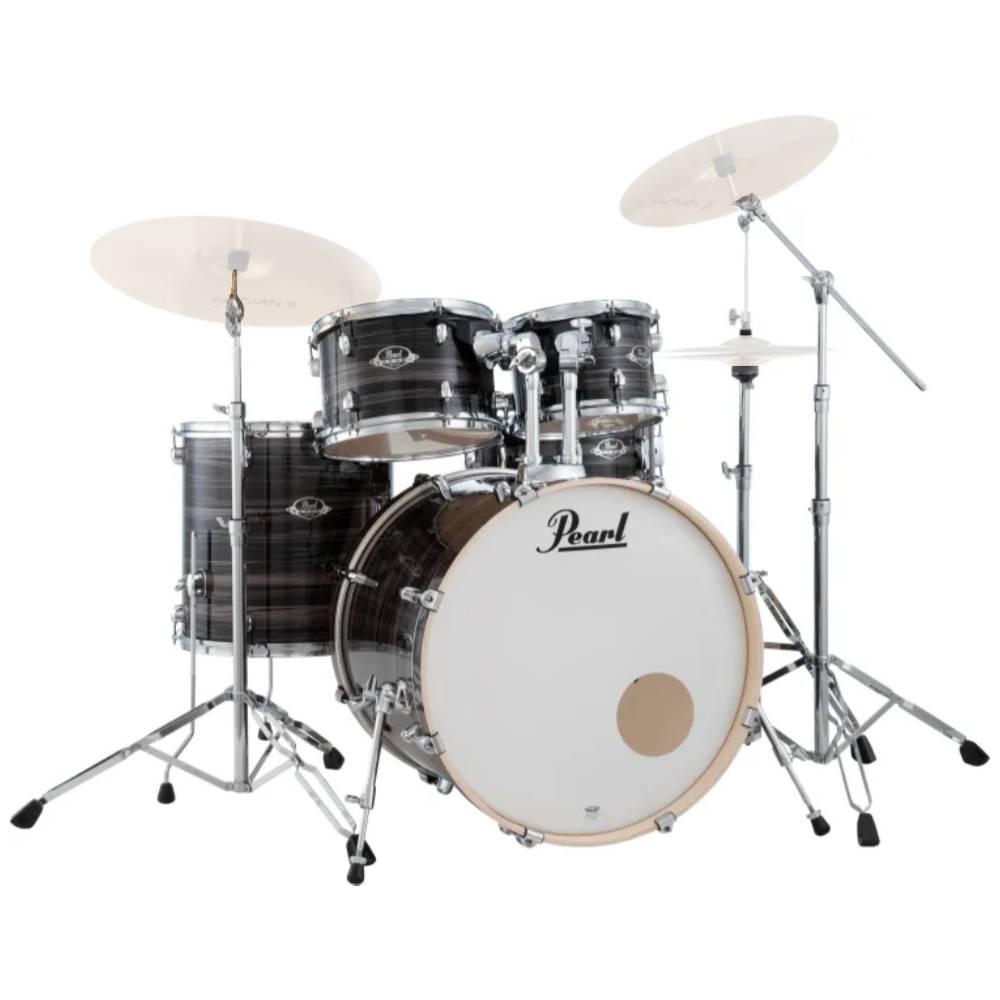PEARL EXX725NC/C779 Export Metallic Amethyst Twist 5 Parça (22B/12T/13T/16F/14T) Aksamlı Akustik Davul Seti